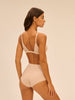 Weicher Triangel-BH mit Softcup - Rosé-Nude