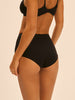 Figurformender High-Waist-Slip - Schwarz
