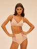 Figurformender High-Waist-Slip - Rosige Haut