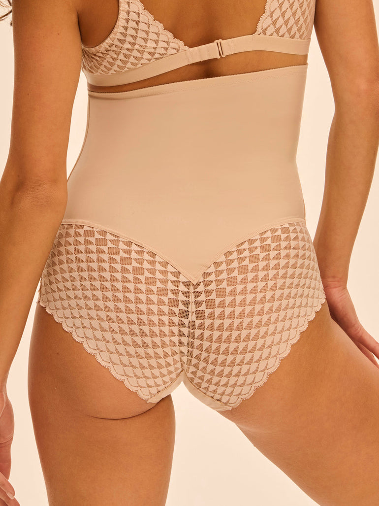 High-Waist-Shaper - Rosige Haut