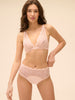 High-Waist-Slip. - Blütenpuder