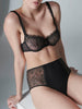 High-Waist-Slip. - Schwarz