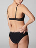 Push-up-Triangel-BH - Schwarz