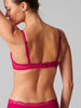 Push-up-Triangel-BH - Himbeere