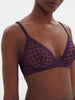Triangel-BH ohne Bügel - Euphoria-Violett