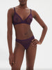 Triangel-BH ohne Bügel - Euphoria-Violett