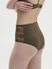 High-Waist-Slip. - Nomad-Grün