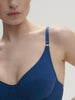Bügel-BH mit tiefem Dekolleté - Poseidonblau
