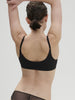 Weicher Triangel-BH mit Softcup - Schwarz
