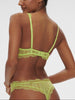 Weicher Triangel-BH mit Softcup - Limette