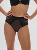 High-Waist-Slip. - Schwarz