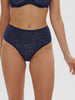 High-Waist-Slip. - Mitternacht