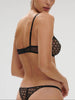Weicher Triangel-BH mit Softcup - Schwarz