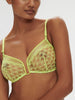 Weicher Triangel-BH mit Softcup - Limette
