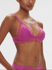 Weicher Triangel-BH mit Softcup - Energy-Pink