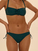 Bikini-Slip. - Smaragdgrün