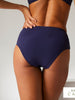 High-Waist-Bikinihose - Mitternacht