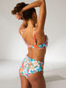 Bandeau-Bikinioberteil mit Schalen, ohne Bügel - Summer-Weiß