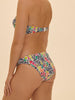 Bikinihose - Tropico-Print Weiß