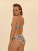 Bikinihose - Tropico-Print Weiß