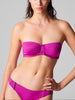 Bandeau-Bikini-Top mit Bügeln. - Bougainvillea