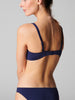 Bandeau-Bikini-Top mit Bügeln. - Mitternacht