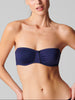 Bandeau-Bikini-Top mit Bügeln. - Mitternacht