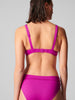 Triangel-Bikini mit bügelosem halt- Bougainvillea