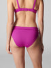 Bikini-Slip mit hohem Bund. - Bougainvillea