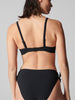Bandeau-Bikini-Top mit Bügeln. - Schwarz