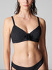 Triangel-Bikini mit Bügel - Schwarz