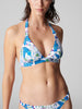 Bügelloser Triangel-Bikini - Weiße Küste
