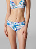 Bikini-Slip mit hohem Bund. - Weiße Küste