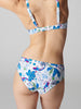 Bikini-Slip mit hohem Bund. - Weiße Küste