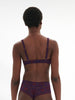 Weicher Triangel-BH mit Softcup - Euphorien-Lila