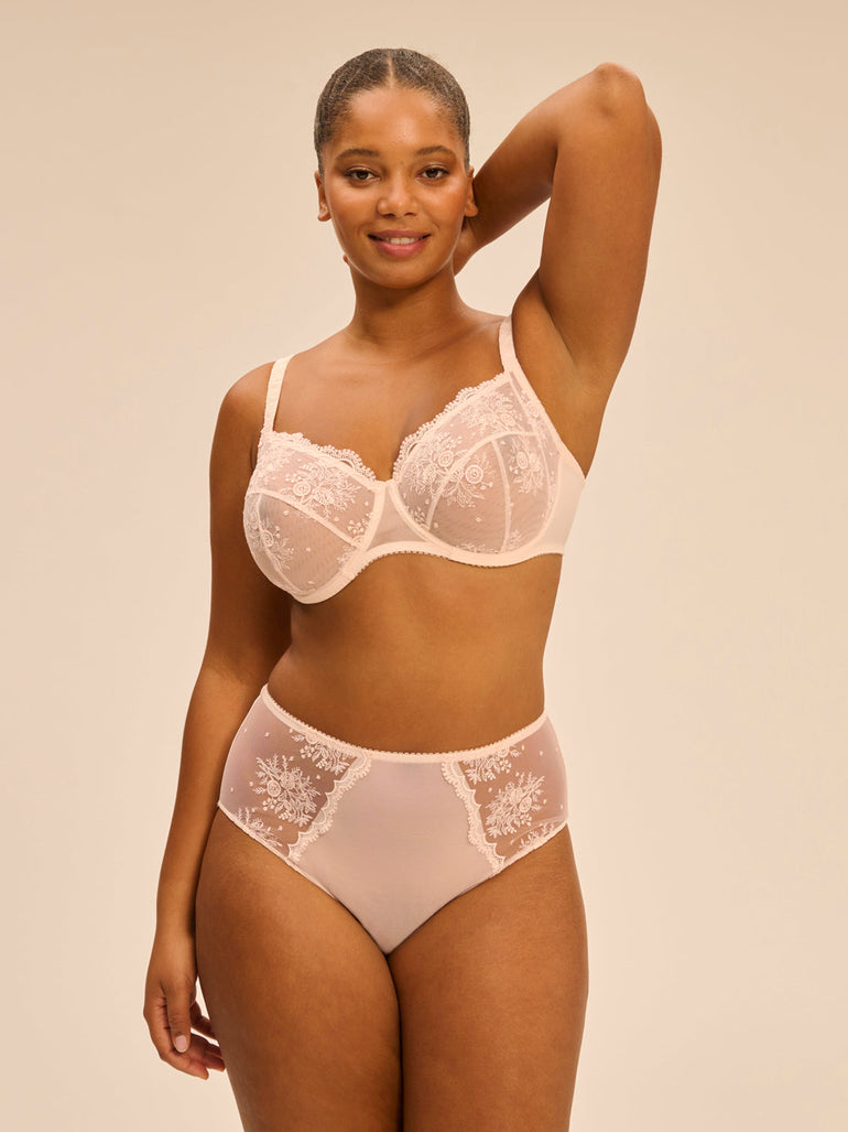 Full-Cup-BH mit Stützfunktion - Sakura-Rosa