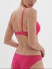 Plunge-Push-up-BH - Disco-Pink