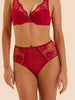 High-Waist-Slip - Opernrot