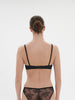 Weicher Triangel-BH mit Softcup - Schwarz