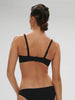 Bandeau-Bikini-Top mit Bügeln. - Schwarz
