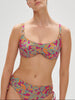 Bralette mit Bügel - Menara-Rosa-Print