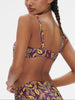 Bralette mit Bügel - Agadir-Lila-Print