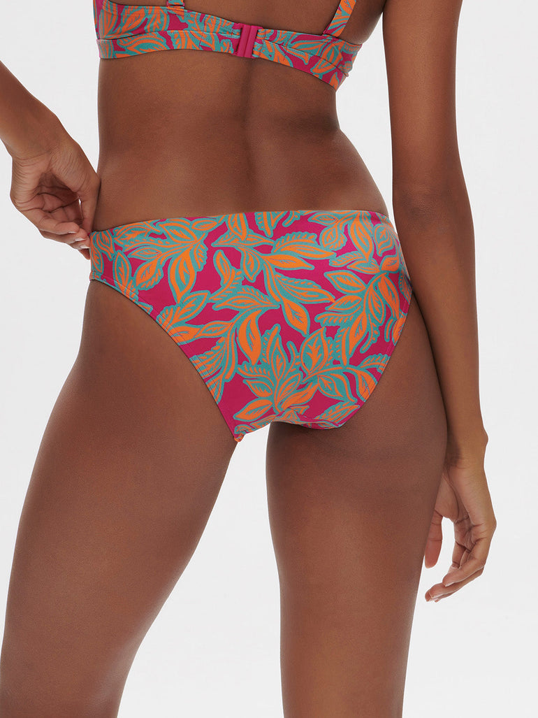 Bikini-Slip. - Menara-Rosa-Print