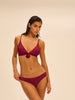 Bikini-Slip. - Cranberry