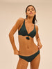 Bikini-Slip. - Tropengrün