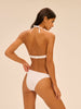 Bügelloser Triangel-Bikini - Weiß