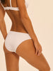 Bikini-Slip. - Weiß