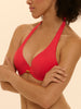 Push-up-Bikini-Oberteil - Flamingo