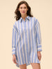 Hemdblusebluse - Transat-Blau