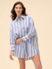 Bluse - Transat-Blau